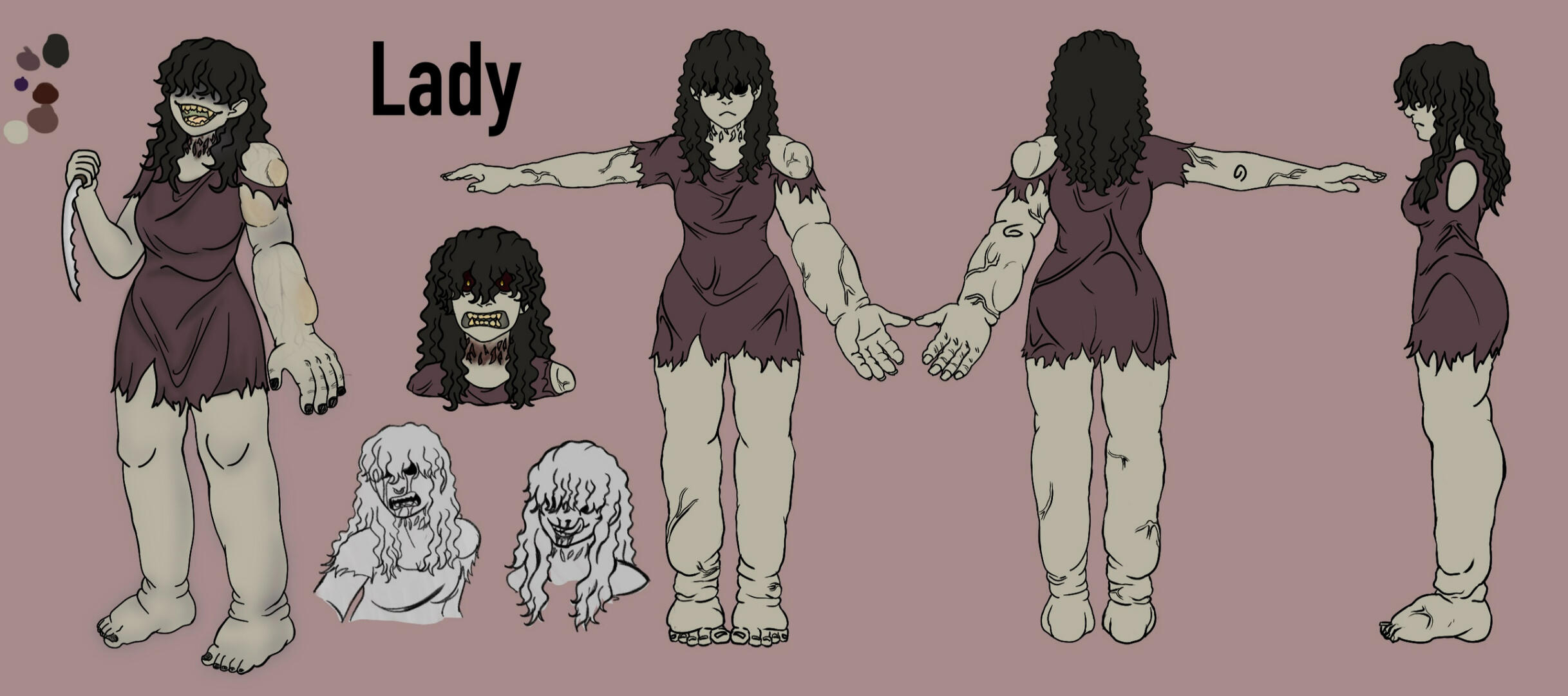 Final Lady Character Sheet